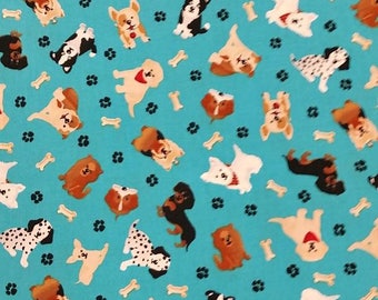 Dog fabric | Etsy