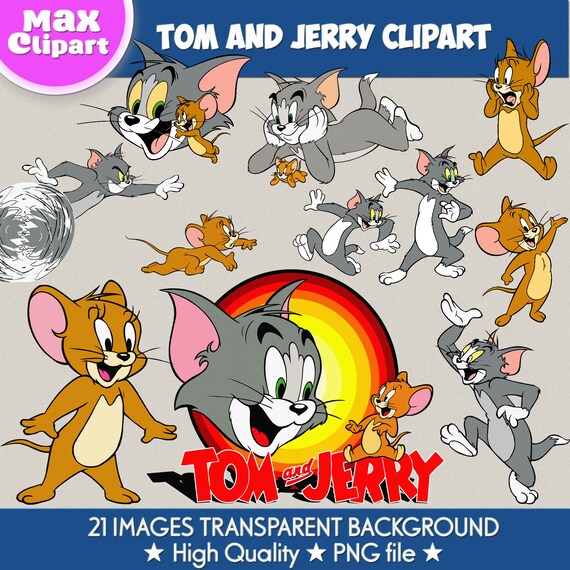 Tom And Jerry Clipart Png Images Digital Cliparts Stickers