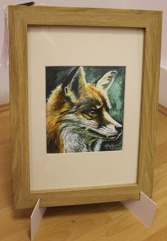 Print of Fox painting