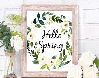 Spring art | Etsy