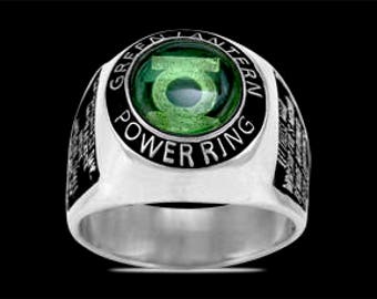 3664 green lantern corps ring justice league packaged in its own bag original - Green Lantern Wedding Ring 3664 green lantern corps ring justice league packaged in its own bag original - Green Lantern Wedding Ring