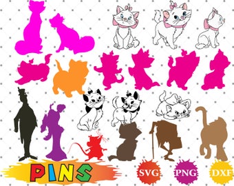 Aristocats svg | Etsy