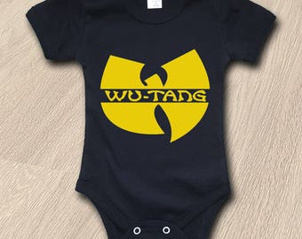 Wu Tang Baby Apparel Wu-Tang Baby Body Suit Hip Hop Baby Shirt