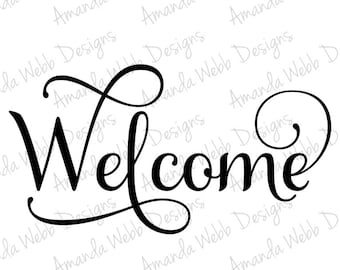 Welcome svg | Etsy