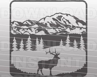 Free Free Elk Mountain Svg 610 SVG PNG EPS DXF File
