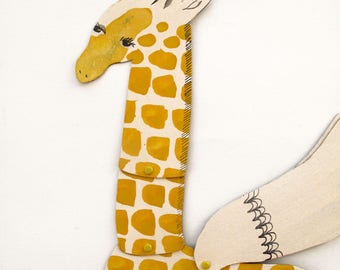 Gregory 113 / Giraffe Articulated Decoration / Hinged Beasts Series