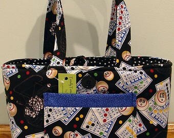 NWT Totally Toteable Totes Bingo Bag Tote free shipping