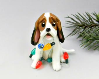 bluetick coonhound figurine