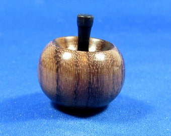 Tippe Top - East Indian Rosewood and Ebony - It flips and spins upside down!