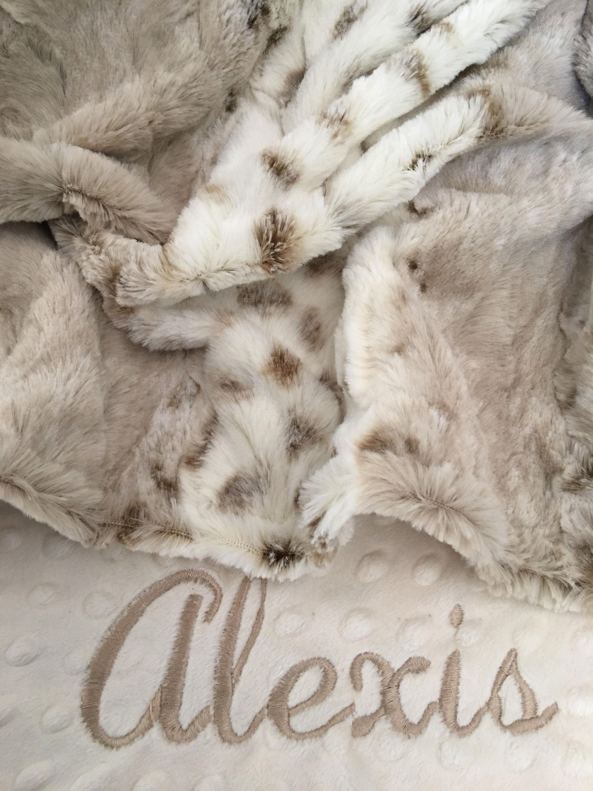 animal print plush blankets