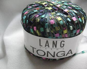 Lang Tonga / Ladder Ribbon / Multi Color / Variegated Yarn