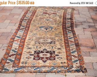 10% OFF RUGS DISCOUNTED 3x11 Antique Persian Rug Runner