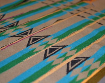 Pendleton Wool blanket weight fabric scraps remnants to make crafts keychains belts scarf pillows t-shirts purse bag pouch embellishments