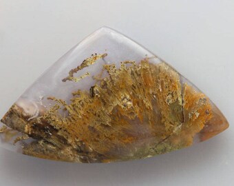 Mexican Sagenite in Agate Cabochon