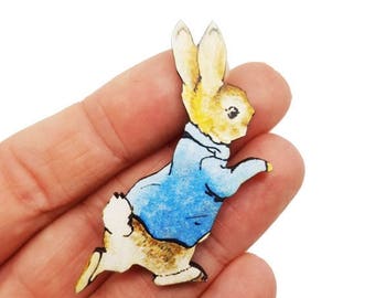 wooden peter rabbit