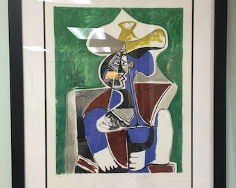 Limited Edition Signed and Numbered Picasso Lithograph