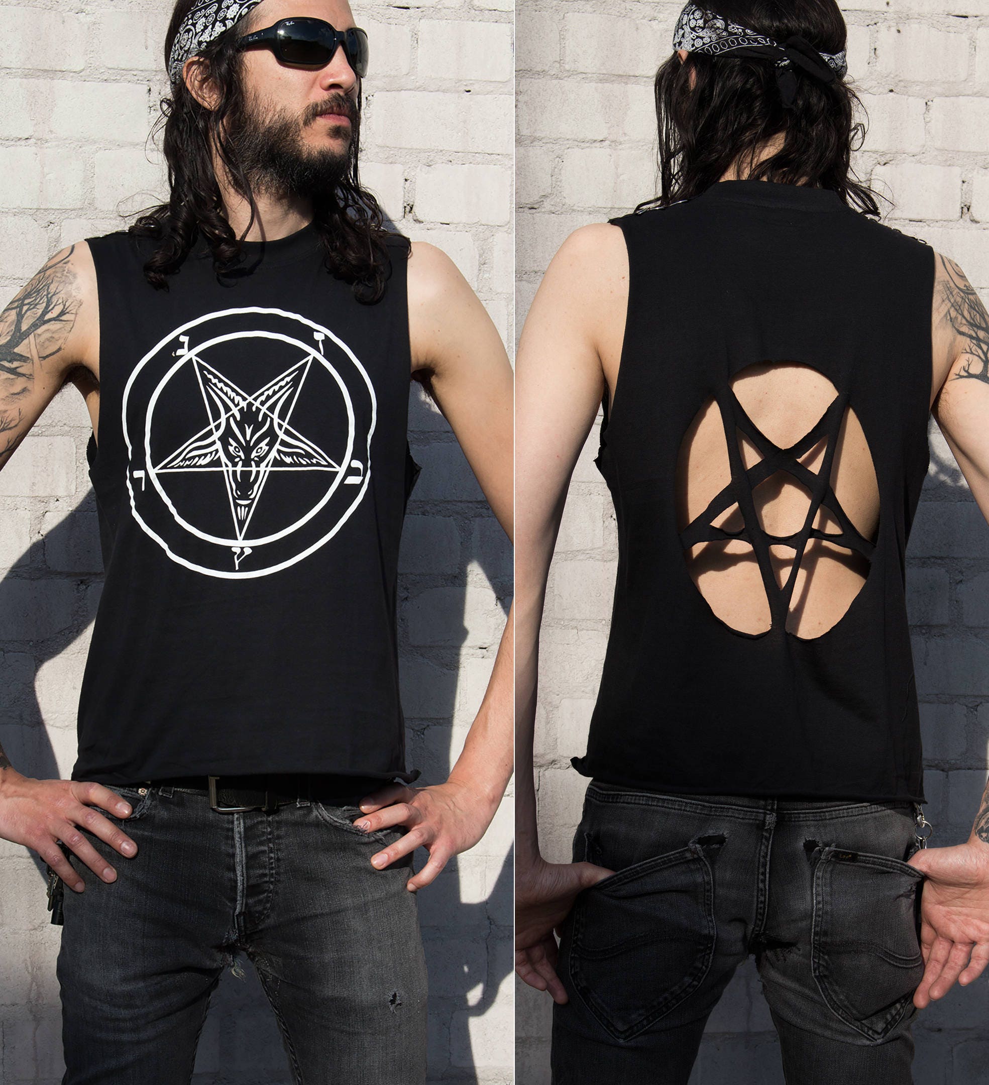 spencers pentagram shirt