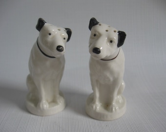 Lenox RCA Victor Dog Shakers - Salt & Pepper - His Master's Voice