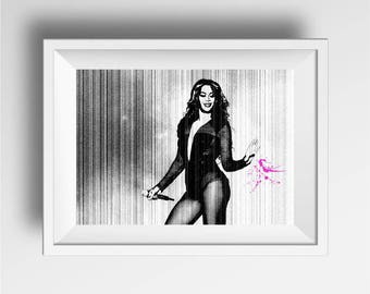 Beyonce poster print