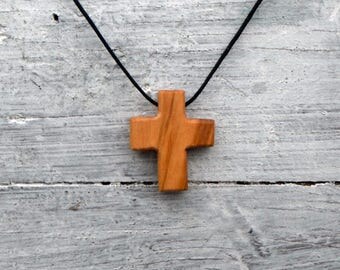 Cross Crucifix made of olive wood 6