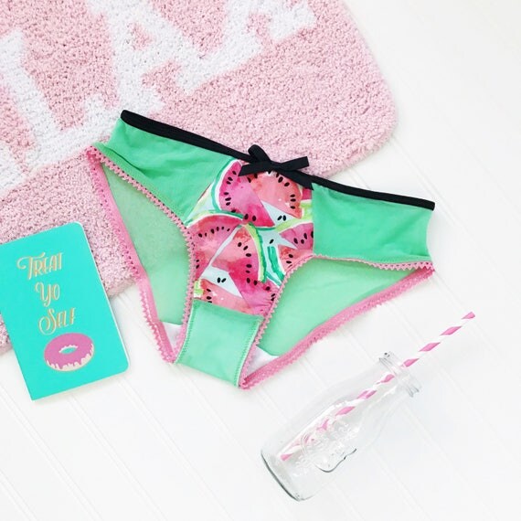 Watermelon low rise panty underwear