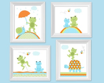 Baby Boy Wall Decor frog wall decor | etsy Baby Boy Wall Decor frog wall decor | etsy