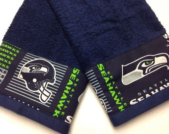 NFL Seattle Seahawks Hand Towel Set / Guest Towel Set