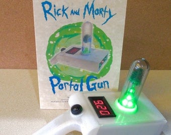 Portal Projector Gun - RICK and MORTY Teleporter
