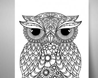 Download Owl svg | Etsy