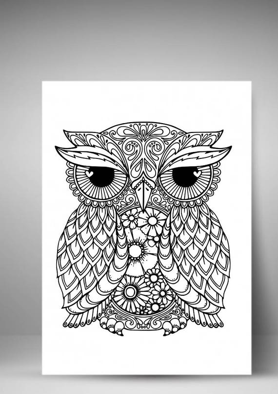 Free Free 183 Owl Mandala Cricut SVG PNG EPS DXF File
