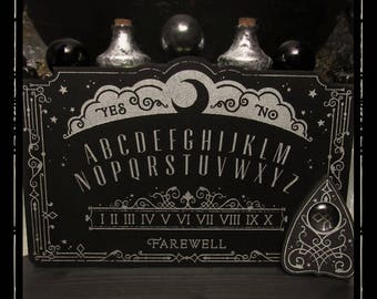 Mini Lunar Filigree Spirit Board - Ouija Board