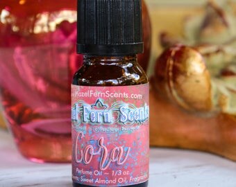 Earl Grey Tea Perfume - Wine Perfume - Edwardian Perfume Oil - Luxury Spa Gift - Victorian Wife Gift - Cora Perfume