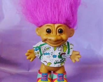 roller skating troll doll