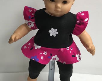 Dress And Headband For 15 Inch Bitty Baby Doll