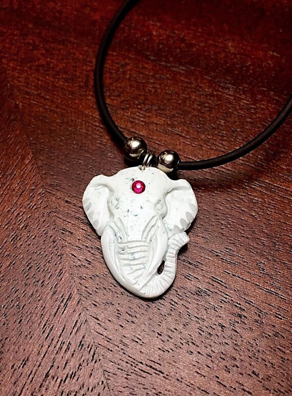 elephant necklace elephant choker elephant charm