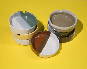 Handmade Color Block Ash Tray