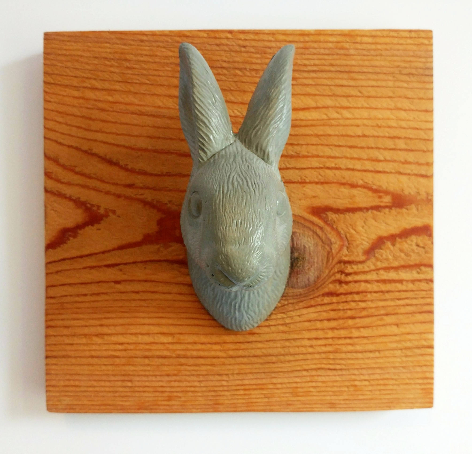 Concrete Rabbit Wall Mount