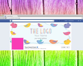 Pretty Bird Lula Facebook Cover Graphic