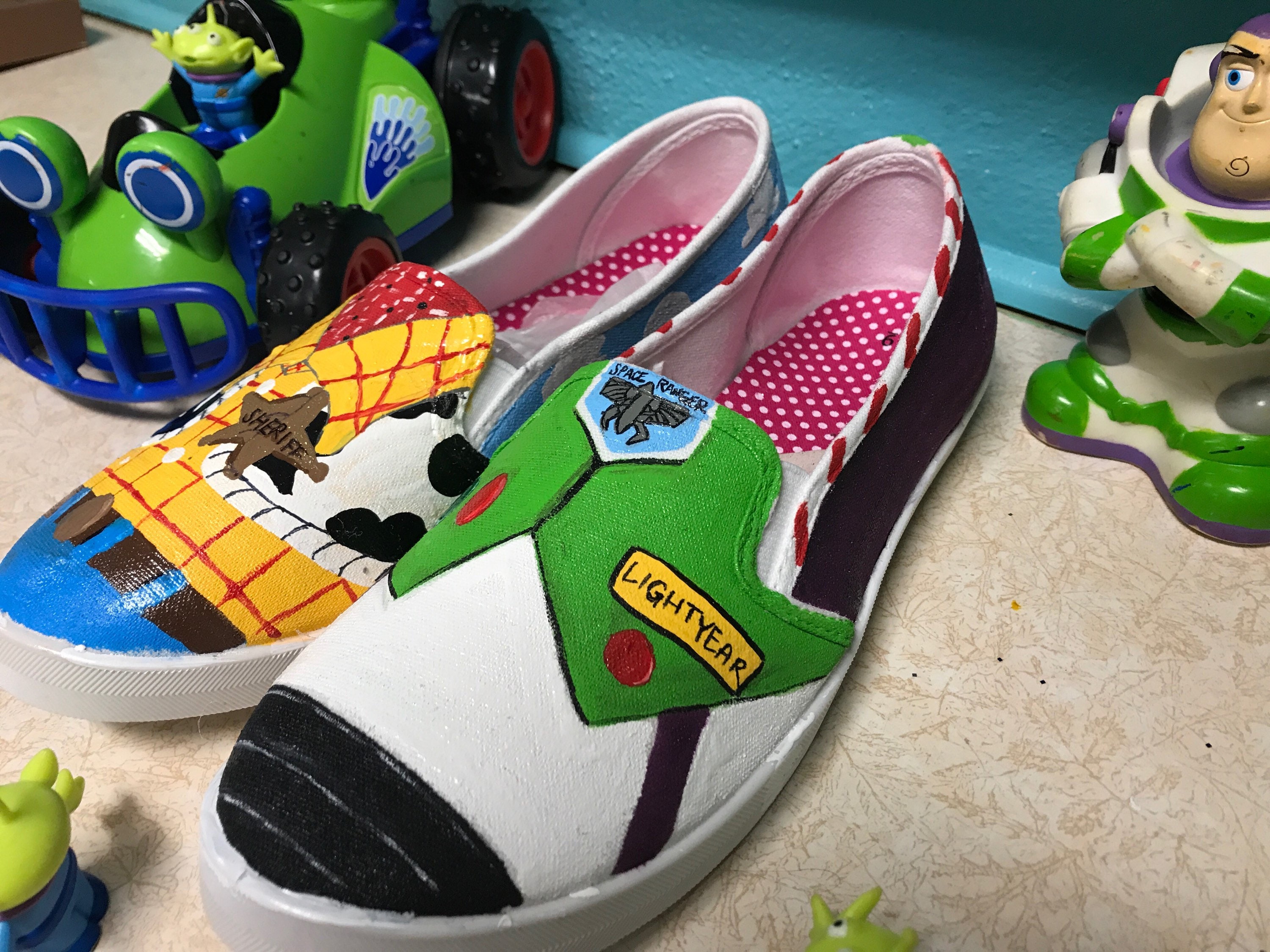 toy story canvas shoes