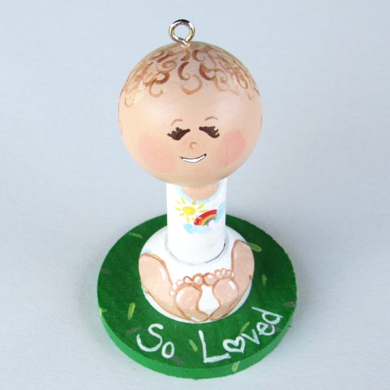 Rainbow Baby Keepsake Ornament Baby Shower gift Baby Gift