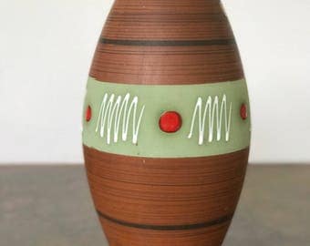 Carstens West Germany Pottery Vase