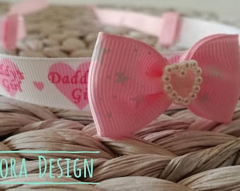 PINK CHOKER COLLAR, ddlg, kitten choker, abdl choker, ddlg collar, sub collar, bdsm, daddy's girl, bow choker, pastel goth choker, lolita
