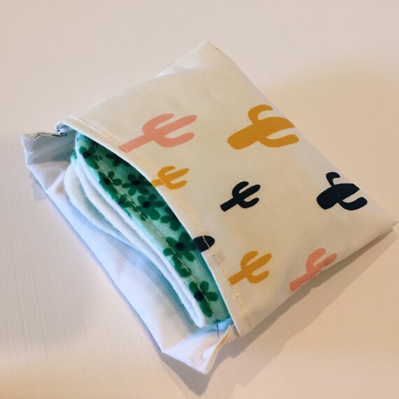 Pad Wrapper/ Cloth Pad Wrapper/ Wipe Pouch/ Fold Over/ Mini