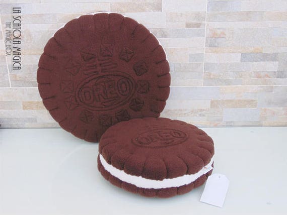 oreo plush pillow