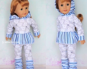 18 inch doll clothes, fits like American Girl Dolls .