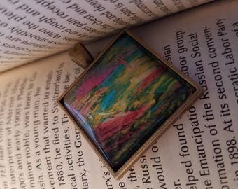 Microscopic Penicillen Pendant Necklace