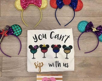 Princess Food and Wine Shirts