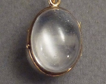 Small 14K Crystal Locket #2