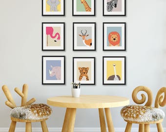 animal nursery prints nursery wall art safari nursery decor baby room print - Pictures To Print For Kids animal nursery prints nursery wall art safari nursery decor baby room print - Pictures To Print For Kids