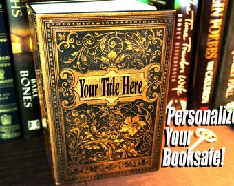 Book Box Anniversary Gifts for Girlfriend Jewelry Box Personalized Girlfriend Gifts Sister Gift Womens Personalized Womens Gift Keepsake Box
